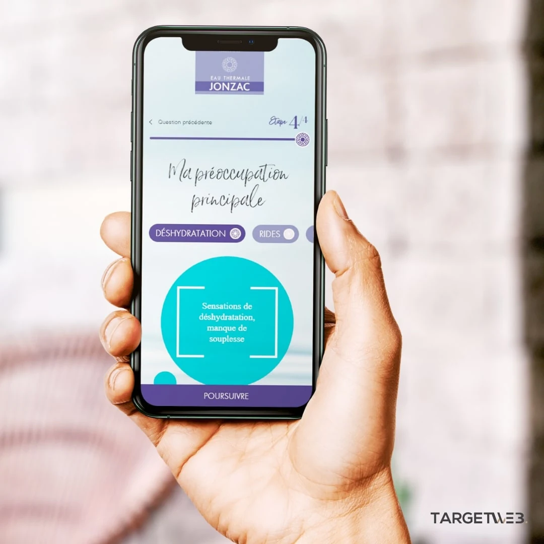 Résultat du diagnostic Eau Thermale Jonzac sur téléphone