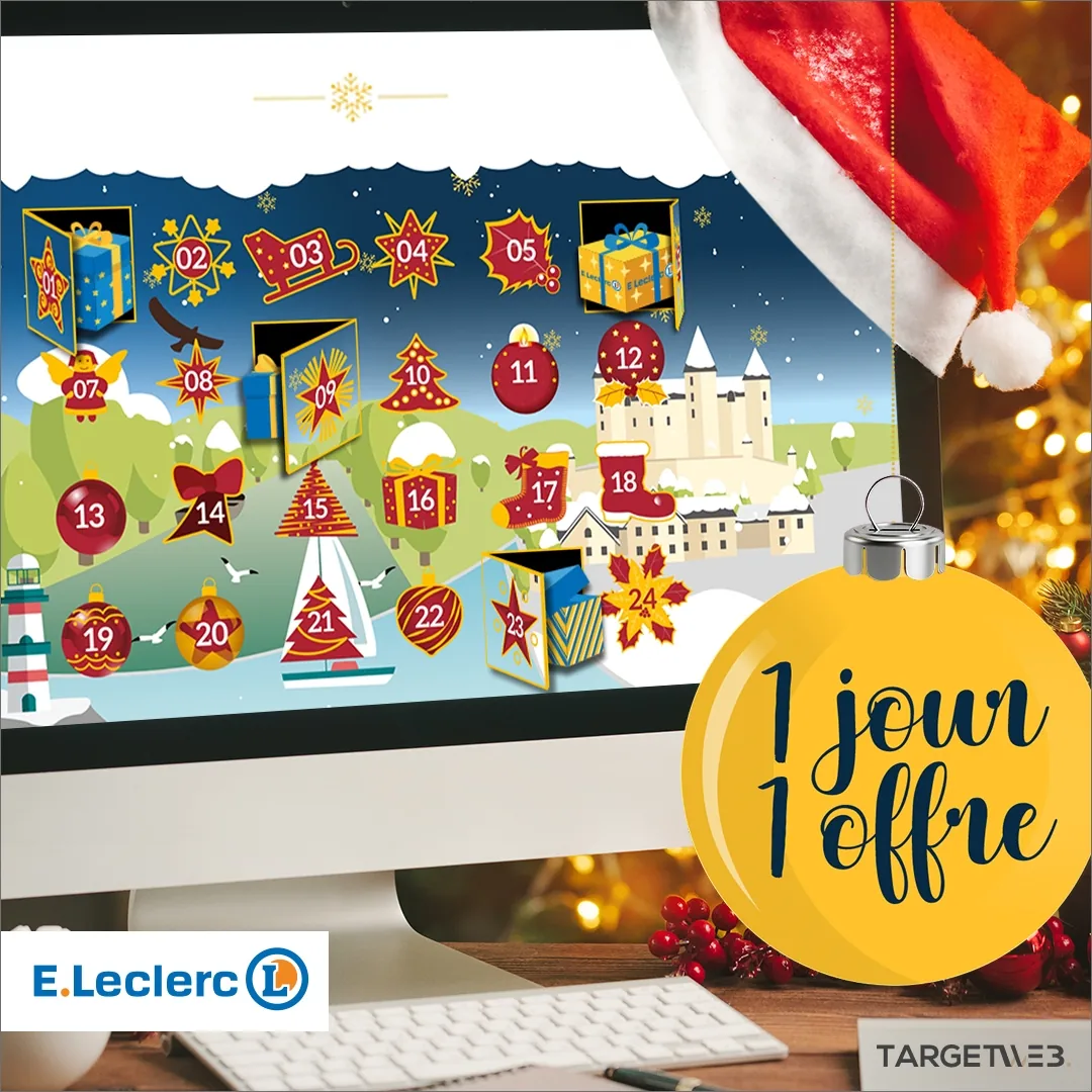 Calendrier de l’Avent promotionnel du dossier SCA Ouest